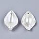 Colgantes de perlas de imitación de plástico abs OACR-S020-11-1