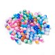 Perles en résine peintes par pulvérisation RESI-K005-01-1