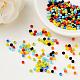 3500Pcs 7 Colors 12/0 Glass Round Seed Beads SEED-YW0001-19-6
