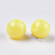 Perles plastiques opaques KY-T005-6mm-605-2