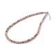 Glass Beaded Necklaces NJEW-JN02271-2