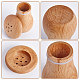 Bottiglia di stuzzicadenti in legno AJEW-WH0342-96-6