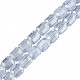 Placcare trasparente perle di vetro fili EGLA-N002-32-2