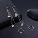 925 Sterling Silver Earrings EJEW-BB30581-6