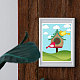 炭素鋼カッティングダイステンシル  DIYスクラップブッキング用  フォトアルバム  装飾的なエンボス紙カード  鳥の家  120x137x0.8mm DIY-WH0309-1696-6