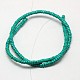 Dyed Natural Magnesite Beads Strands G-N0131-28-6mm-2