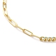 Ожерелья с подвесками на руку хамса из натуральных ракушек NJEW-JN03240-04-4