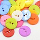 Acrylic Sewing Buttons for Costume Design BUTT-E093-A-M-1
