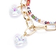 Glass Beaded Necklaces & Pendant Necklaces Sets NJEW-JN02777-2