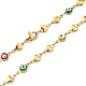 Collares unisex de 304 rosario de acero inoxidable NJEW-L457-001A-G-5