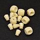 Dyed Synthetical Coral 3-Hole Guru Beads for Buddhist Jewelry Making CORA-L041-26-20mm-1