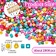 NBEADS About 2000 Pcs Seed Beads Cube Beads SEED-NB0001-90-2