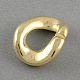 Twist twist en plastique reliant des anneaux pour la fabrication de collier CCB-Q074-94-2