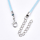 Waxed Cord Necklace Making NCOR-T001-56-3