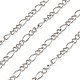 Cadenas hechas a mano de hierro cadenas figaro cadenas madre-hijo CHSM001Y-N-1