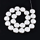 Fili di perle di plastica imitazione perla abs KY-N015-08-B01-2