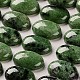 Natural Ruby in Zoisite Gemstone Oval Cabochons G-J329-14-15x20mm-1