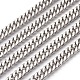 201 Stainless Steel Cuban Link Chains CHS-L017-17D-1