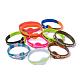 Échantillon gratuit bracelets de silicone BJEW-K165-01B-2