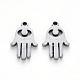 Religion 201 Stainless Steel Charms STAS-N092-29-2