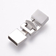 304 Stainless Steel Snap Lock Clasps STAS-E144-116P-2