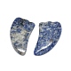 Натуральное голубое пятно яшма гуа ша доски G-O175-02-2