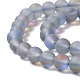 Chapelets de perles en pierre de lune synthétique G-E573-01A-01-3