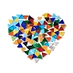 Dreieck Mosaikfliesen Glascabochons DIY-P045-09-2