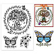 PH PandaHall Tree of Life Clear Stamp DIY-WH0618-0092-1