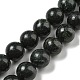 Chapelets de perles en serpentine naturelle G-P504-10mm-01-1