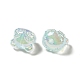 Placage uv perles acryliques irisées arc-en-ciel PACR-M002-03-5