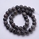 Natural Map Stone/Picasso Stone/Picasso Jasper Beads Strands G-D855-16-10mm-2