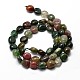 Natural Indian Agate Nuggets Beads Strands G-J335-02-2