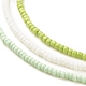 Ensemble de colliers de perles de verre 3pcs NJEW-JN03827-01-4