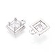 Латунные микро проложить кубического циркония подвески KK-T071-46P-2