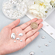 Cabochons de perles imitation plastique écologiques MACR-PH0001-13-3