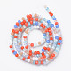 Glass Beads Strands GLAA-T006-09C-2