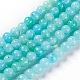 Crackle Glass Beads Strands CCG-L002-B-M-2