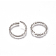304 anillos de salto retorcidos de acero inoxidable STAS-G225-10P-05-1
