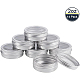 BENECREAT 14 Pcs 60ml Aluminum Tin Jars CON-BC0004-25-60ml-5