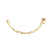 Соединительные звенья латунного браслета KK-U020-02G