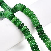 Нити окрашенных бусин из натурального малайзийского нефрита G-T138-69