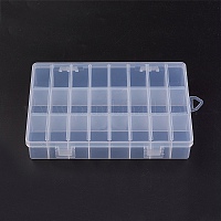 Clear Bead Organizer Storage Case, Plastic Bead Containers, Seed Beads  Containers with 30 Tiny Containers, 13.5x16x3.5cm, bottle: 26x29mm,  Capacity: 5ml(0.17 fl. oz), 30pcs/box