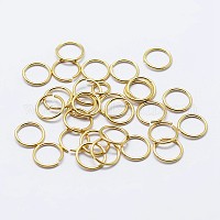 925 Sterling Silber offene Biegeringe STER-F036-02G-0.9x7mm