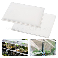 Olycraft 60 Sheets 6 Styles BOPP Plastic Transparent Holographic Lamination  Sheets 