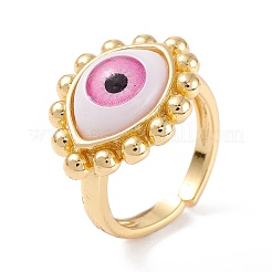 Anelli gemelli in ottone&nbsp;RJEW-M138-24G-D