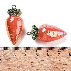Pendentifs en résine de couleur ab&nbsp;LS-RESI-C051-03A-P