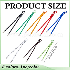 8 pièce de décorations suspendues en nylon&nbsp;HJEW-MA00051