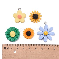 Pendentifs et cabochons en résine époxy&nbsp;CRES-MSMC002-56