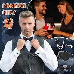 Noeud papillon en satin de polyester pour homme&nbsp;FIND-GA0003-49A